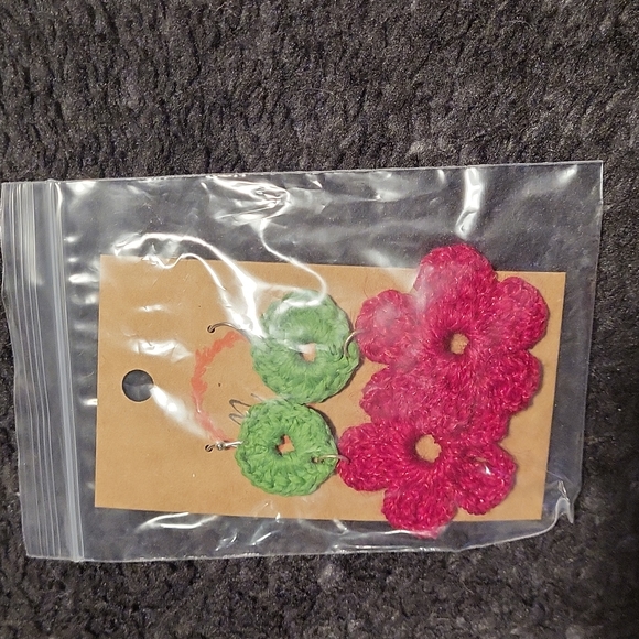 Crotchet earings - Picture 1 of 3